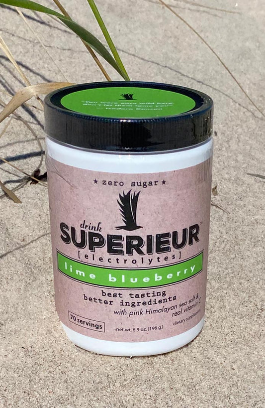 Lime Blueberry Canister